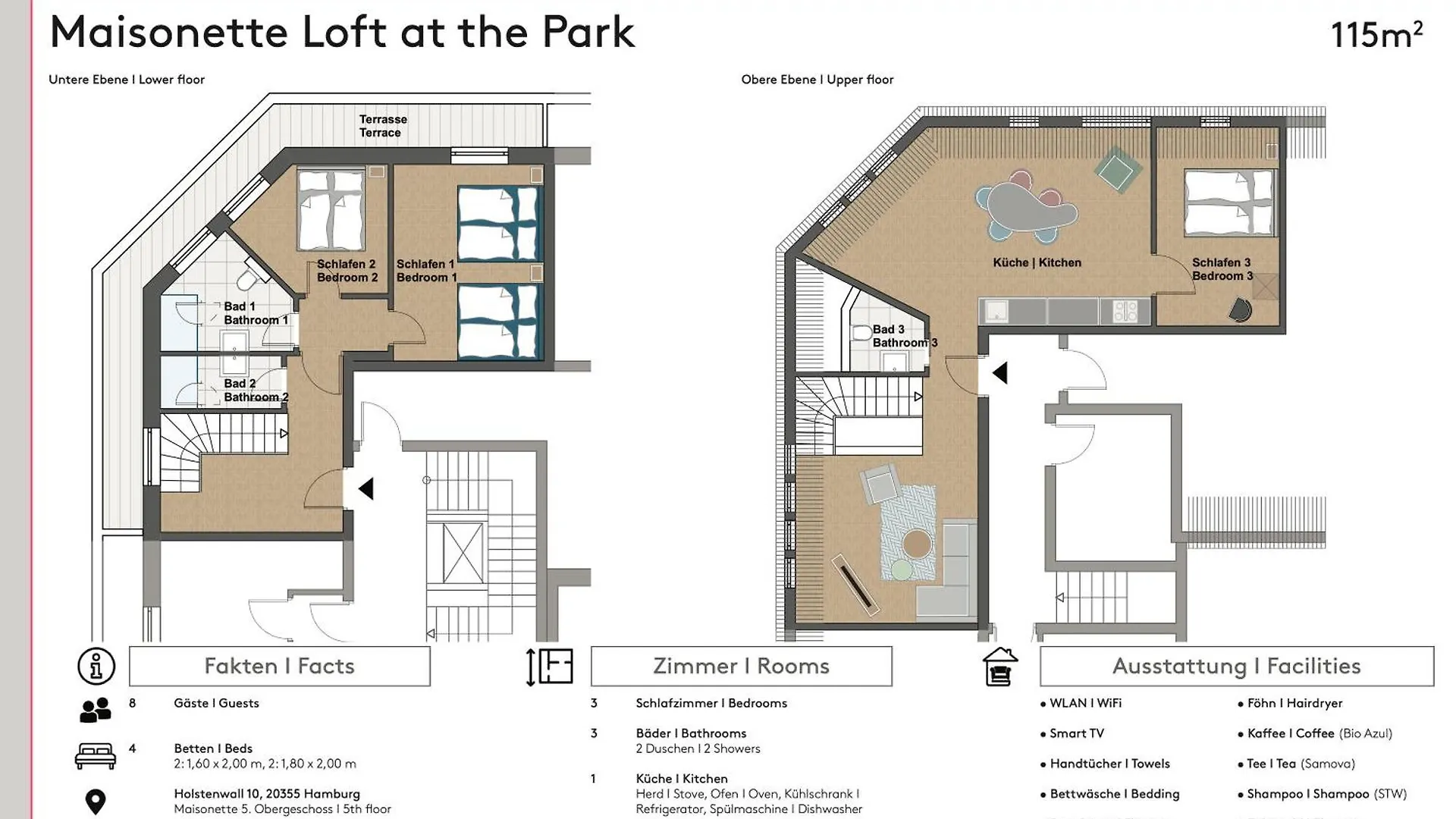 The Suites City Lofts At The Park Hamburg 0*,
